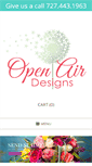 Mobile Screenshot of openairflorist.net